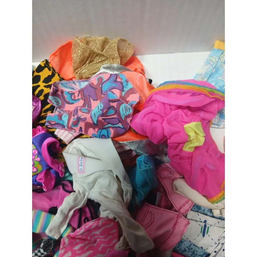 Vintage Barbie Ken Clothes Lot Huge 80s 90s Mattel Heart Family Disneyland